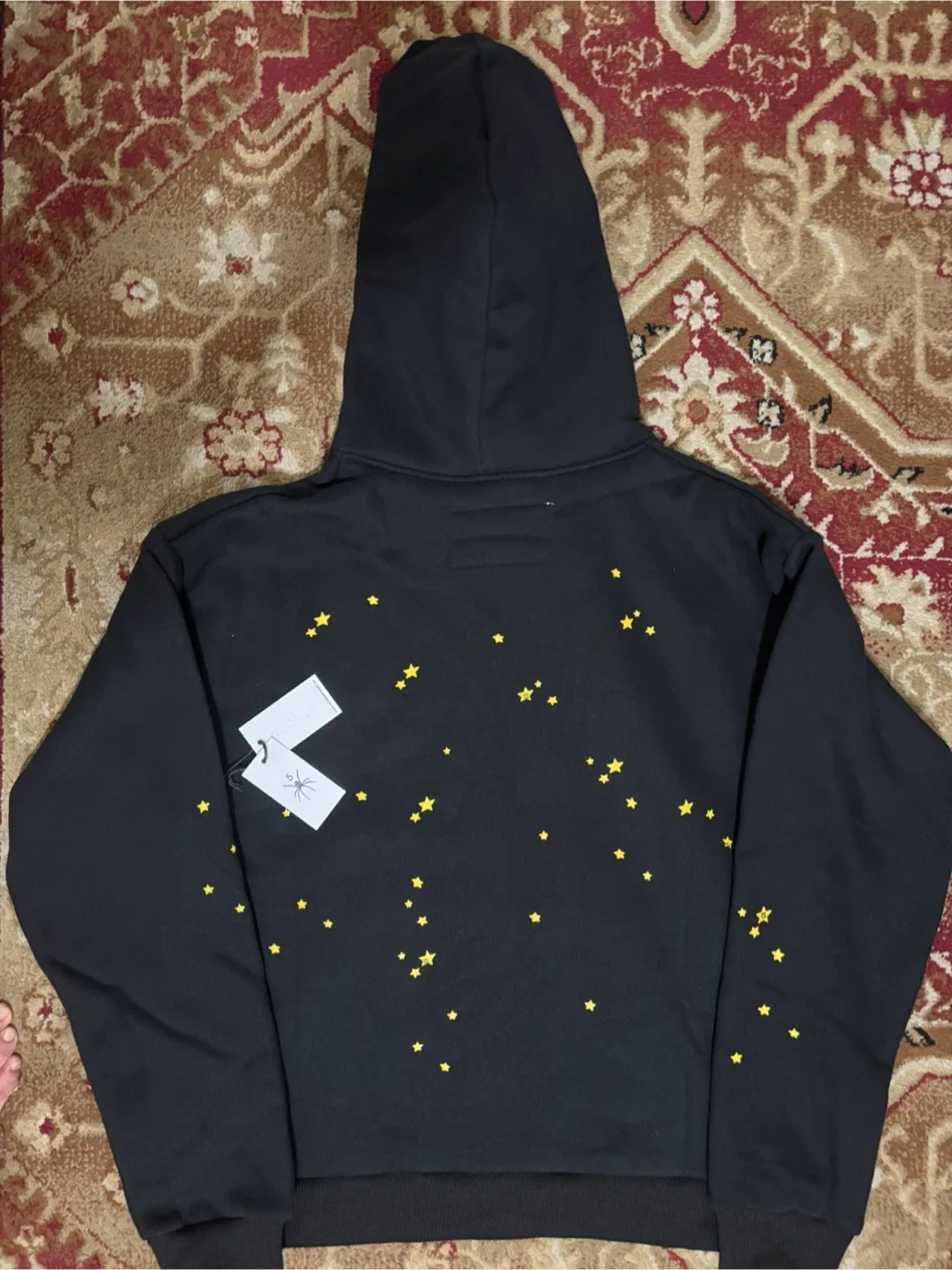 Sp5der Atlanta Black Hoodie image indicator(3)