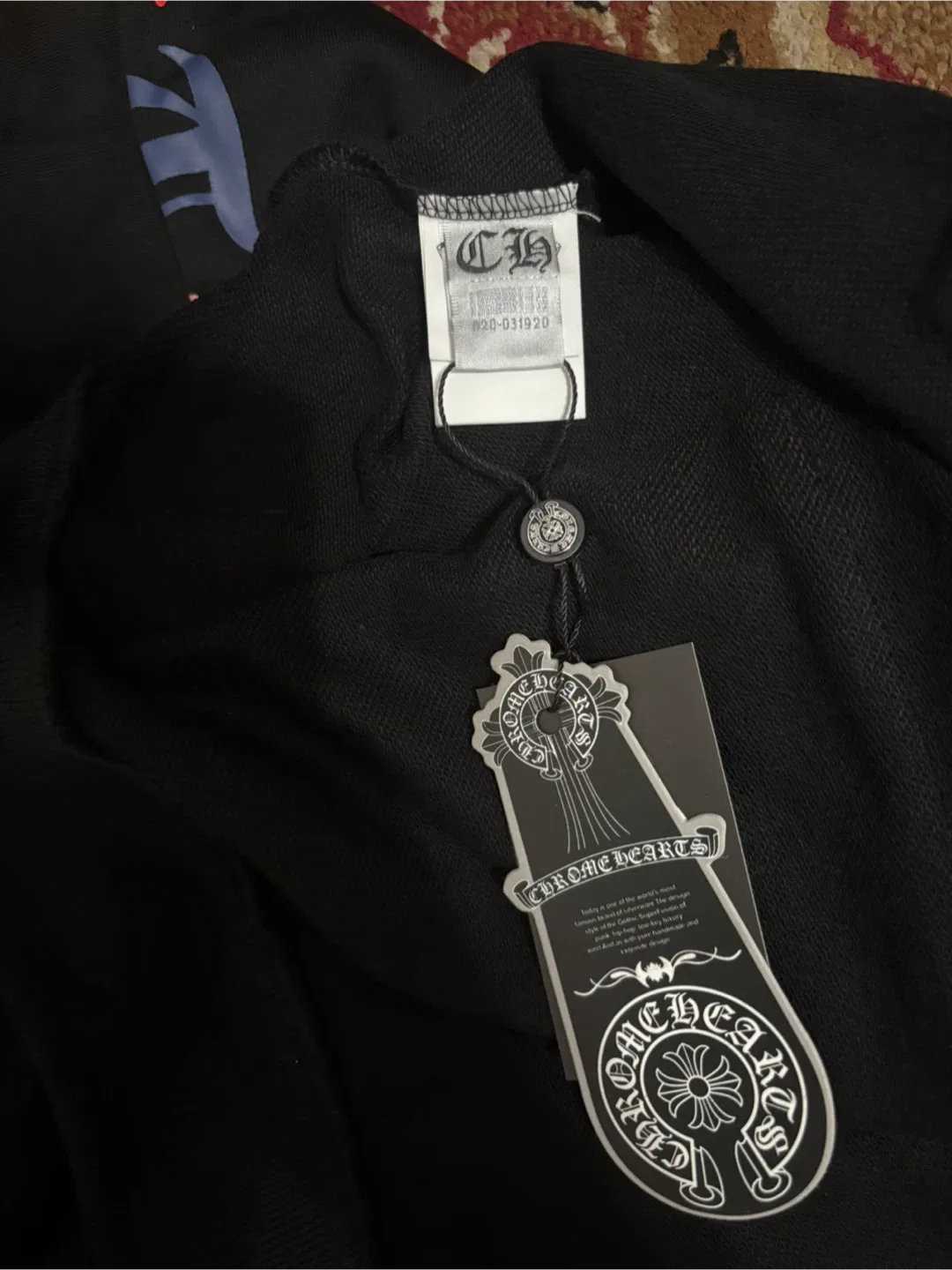 Chrome Hearts Black Hoodie - Size S image indicator(4)