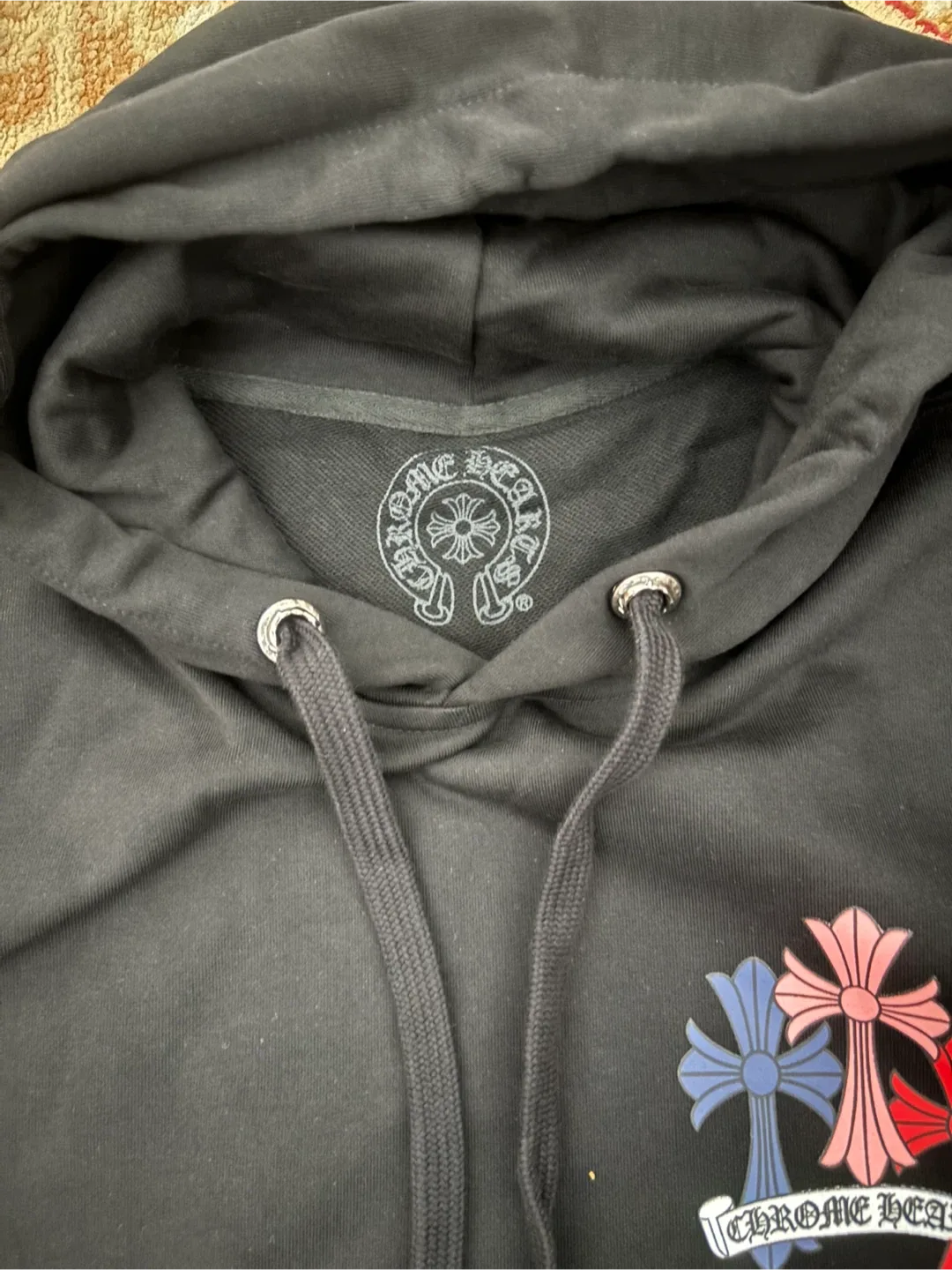 Chrome Hearts Black Hoodie - Size S image indicator(3)
