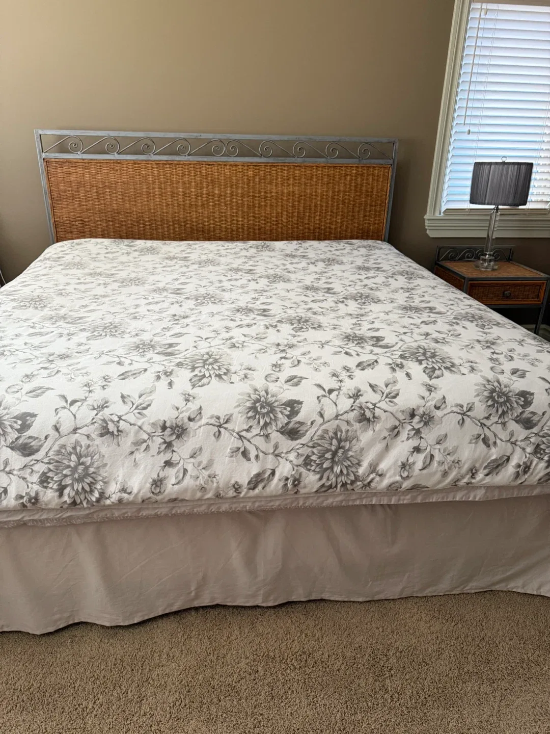 king size headboard and frame thumbnail