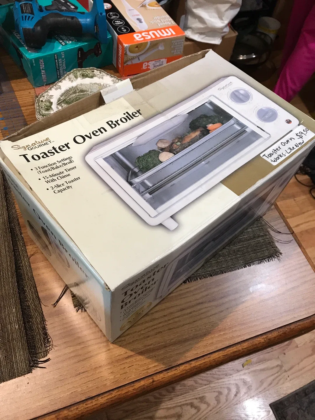 Signature Gourmet Toaster Oven Broiler