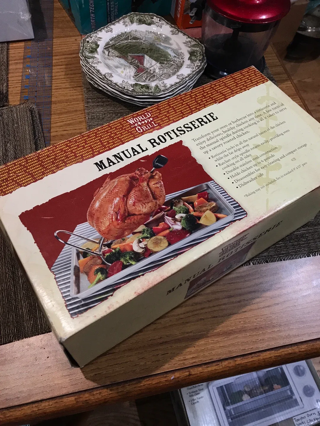 World Market Manual Rotisserie Grill