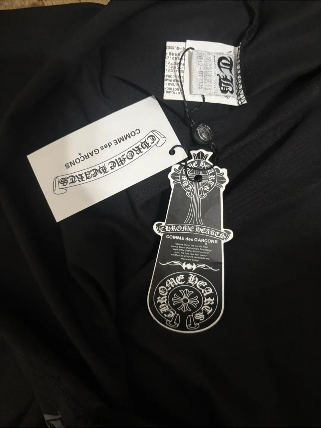 Chrome Hearts x Comme des Garçons Long Sleeve - Size S image indicator(3)