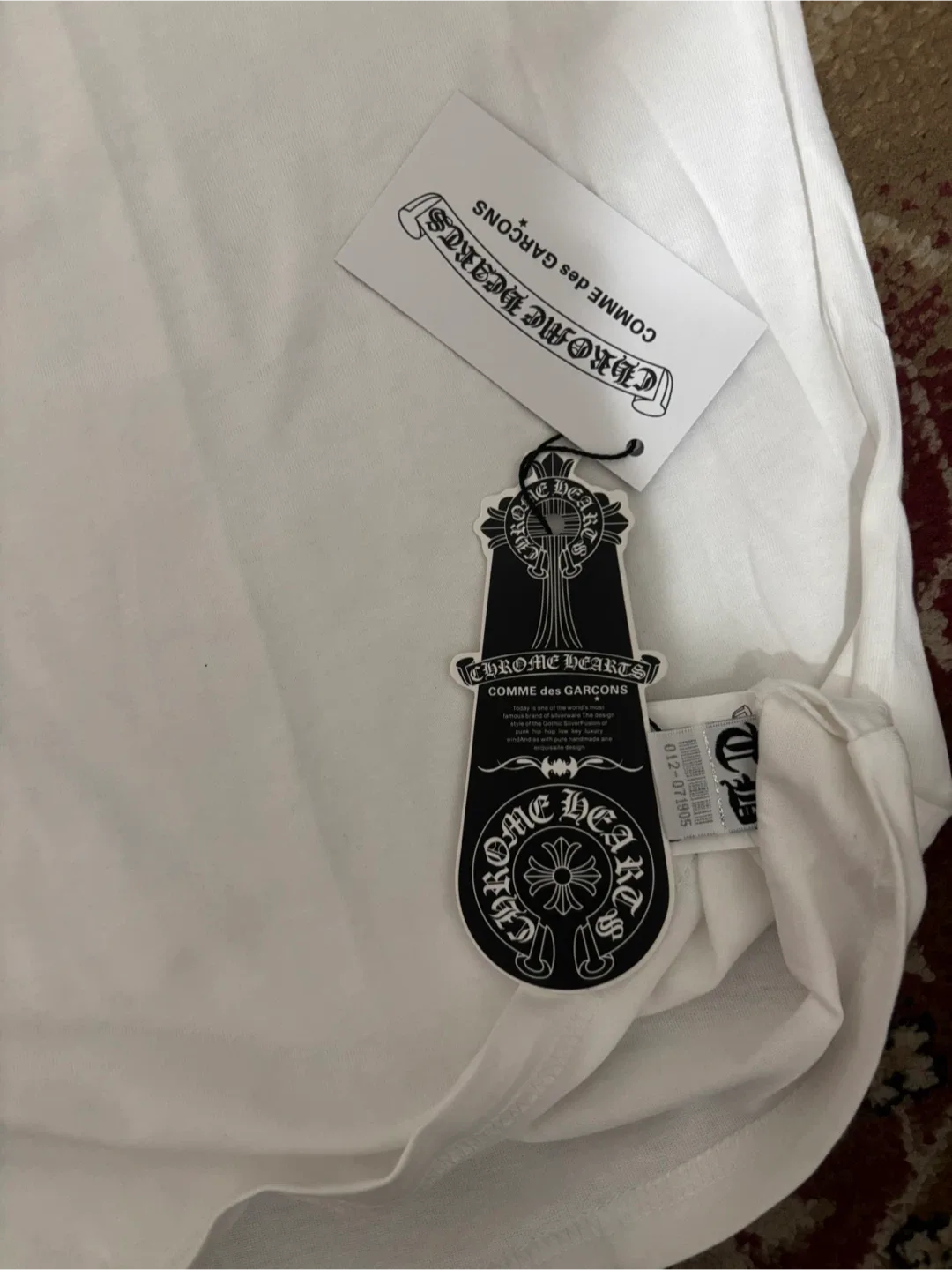 Chrome Hearts x Comme des Garcons Long Sleeve Tee - M image indicator(3)