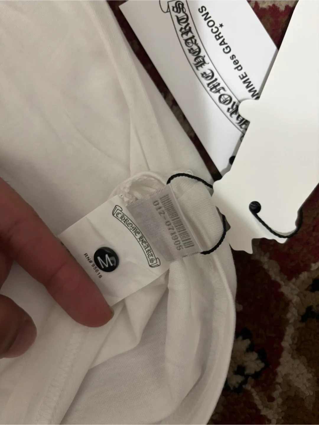 Chrome Hearts x Comme des Garcons Long Sleeve Tee - M image indicator(4)