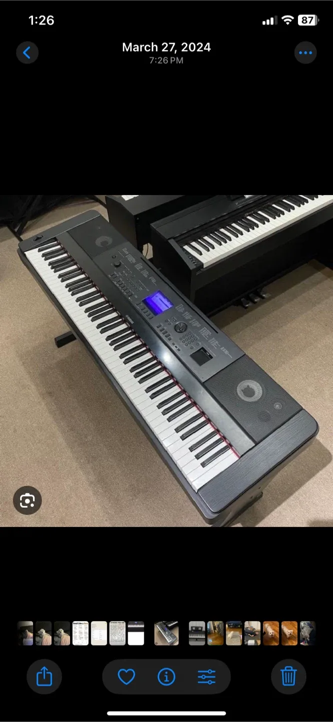 Yamaha DGX660B Digital Piano Bundle image indicator(2)