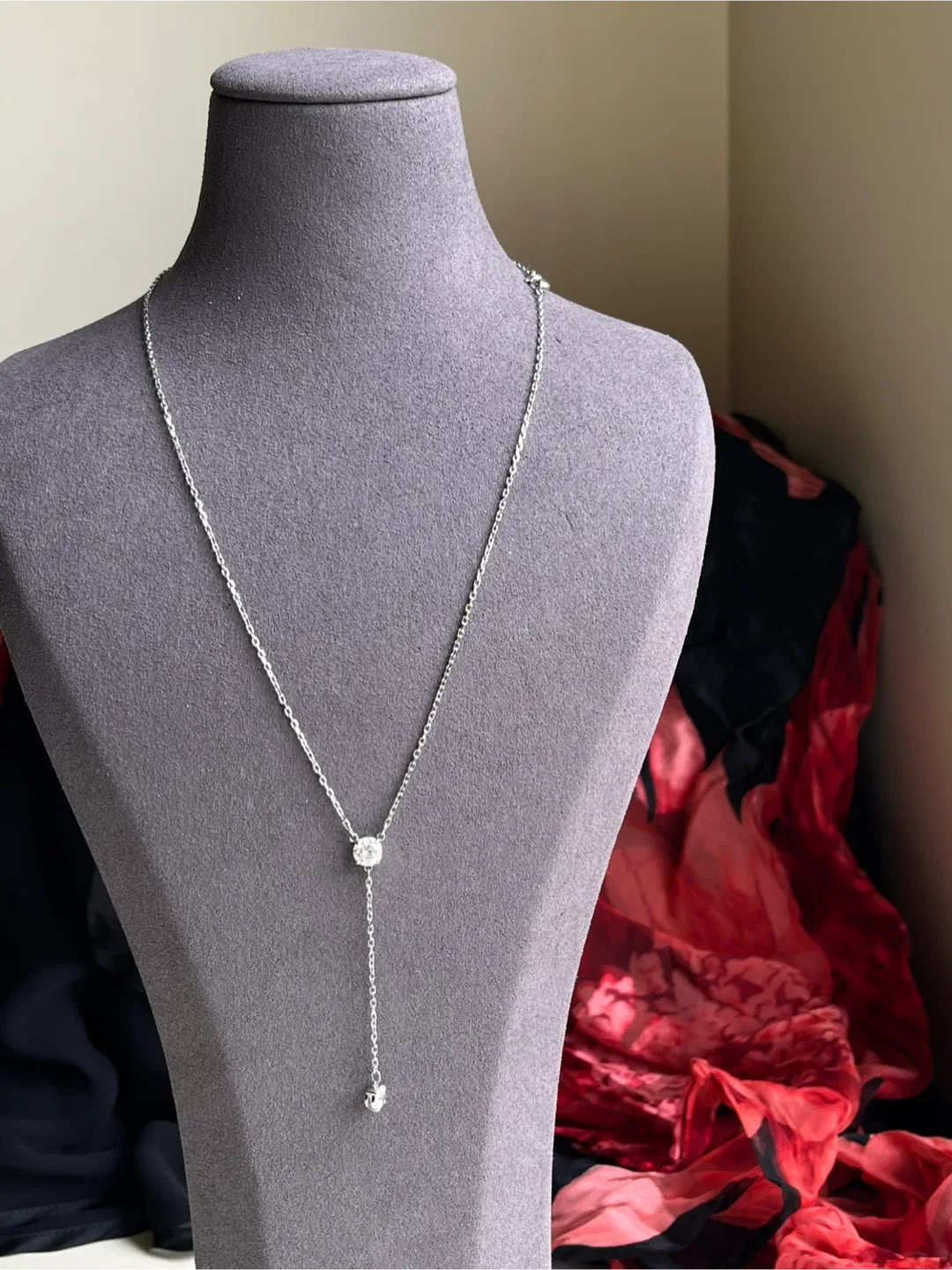 Swarovski necklace. Adjustable. image indicator(5)