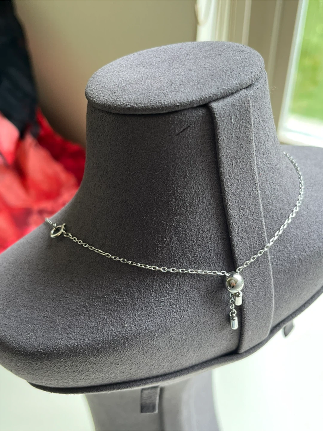 Swarovski necklace. Adjustable. - photo 3
