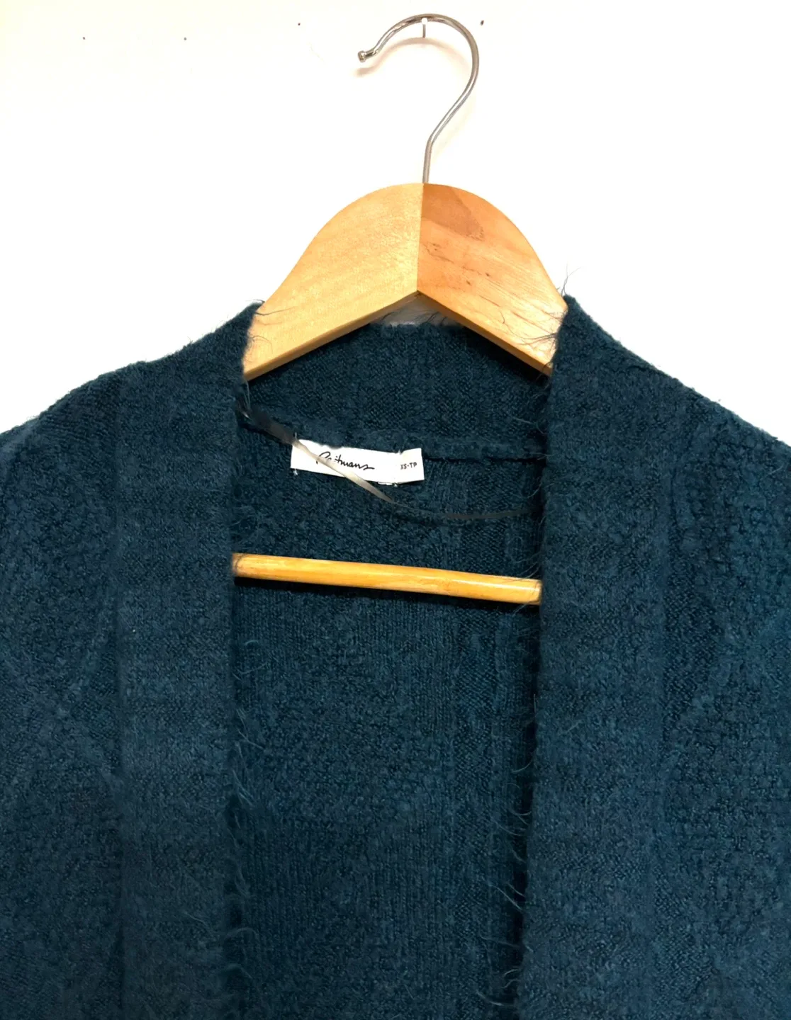 Teal blue knit Cardigan! image indicator(2)