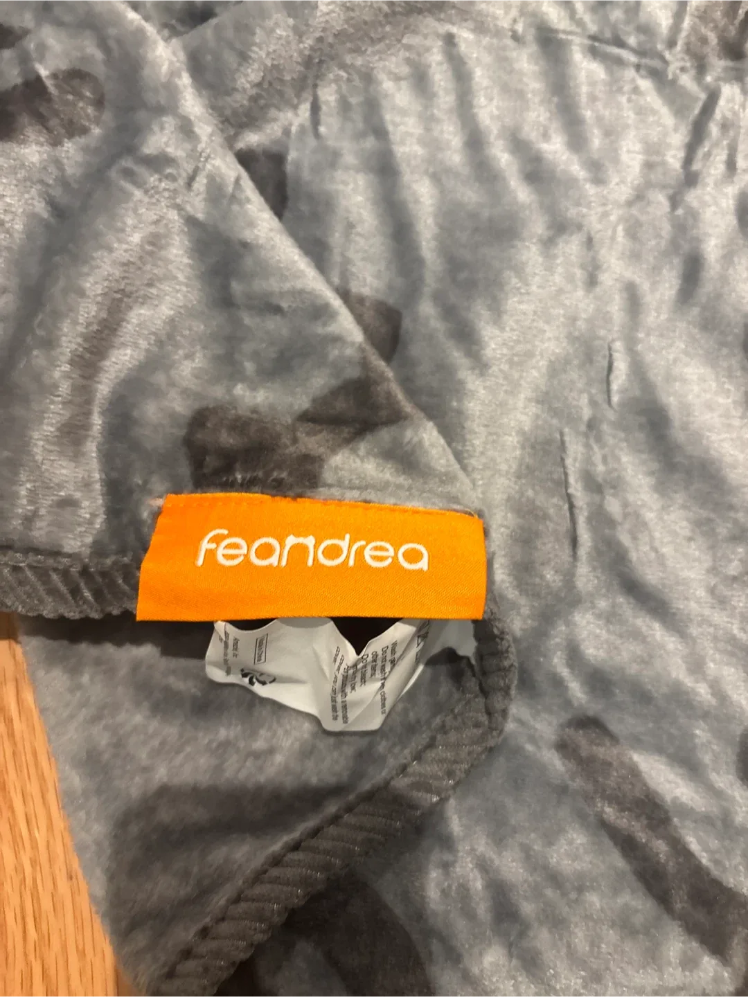 Feandrea Grey Pet Fleece Blanket- Set of 3 thumbnail