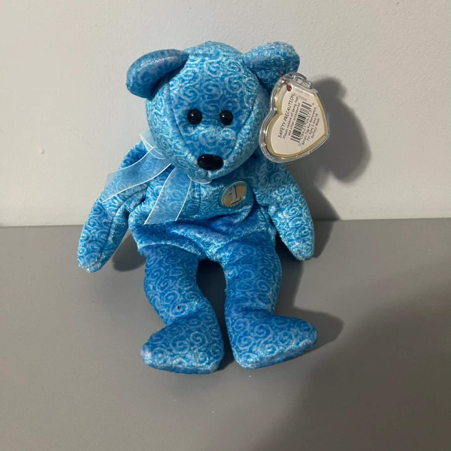 Ty Beanie Baby - Classy - Blue - NWT