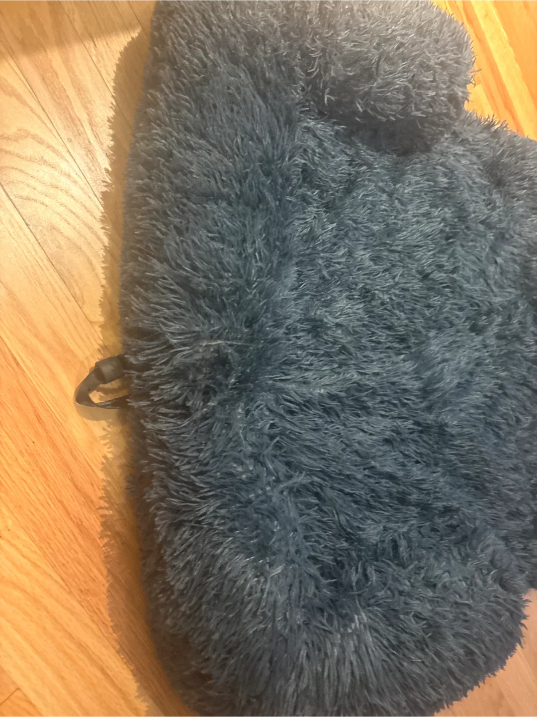 Fluffy Pet Bed - Blue image indicator(3)