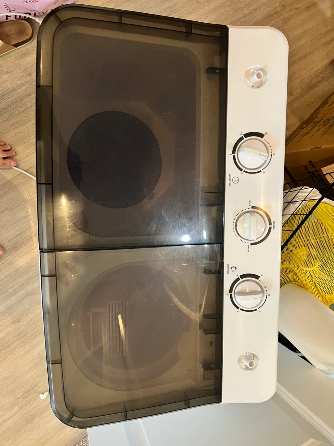 Portable Twin Tub Washing Machine - photo 3
