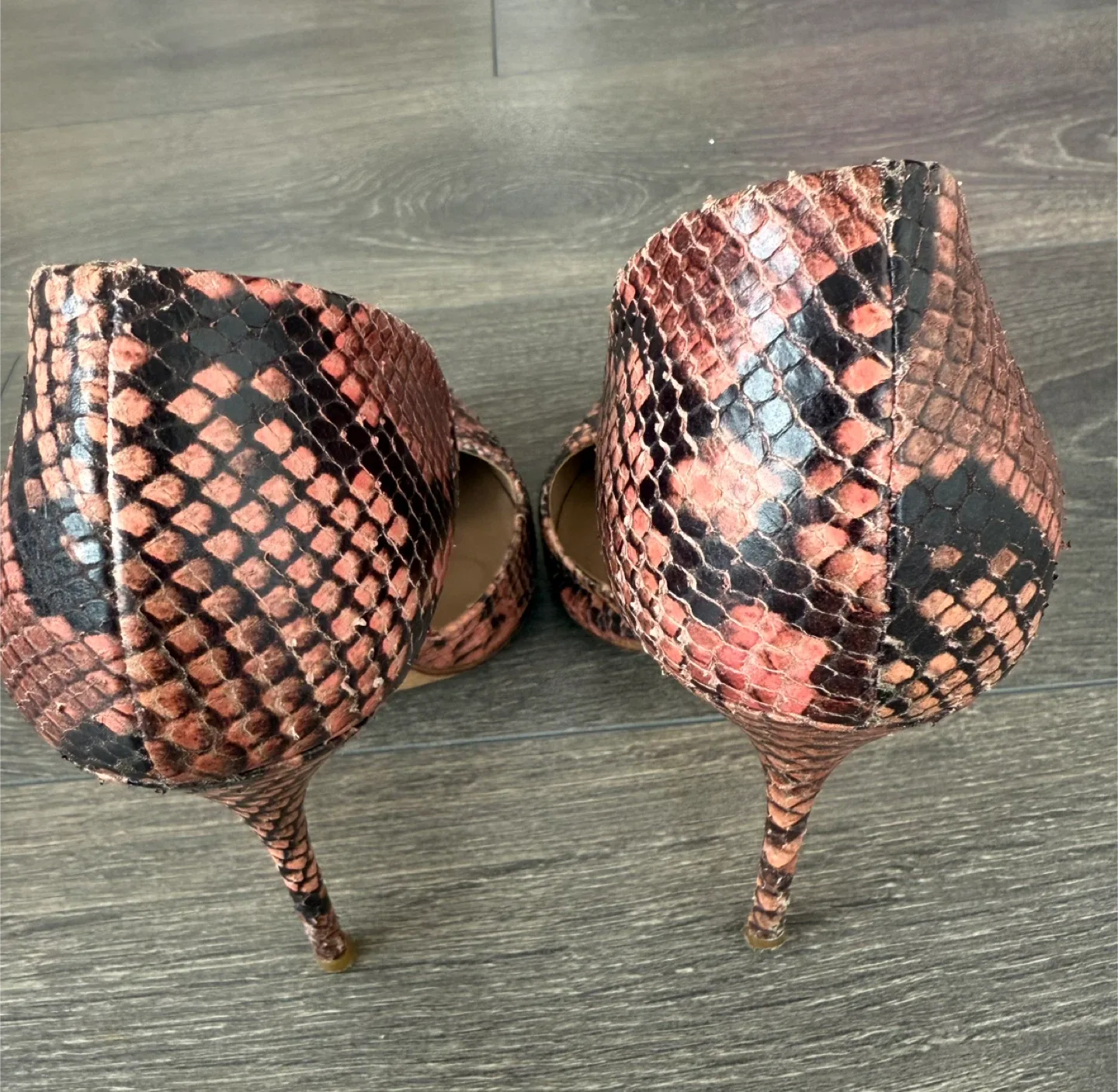 Kurt Geiger London Snakeskin Heels size 36 image indicator(5)