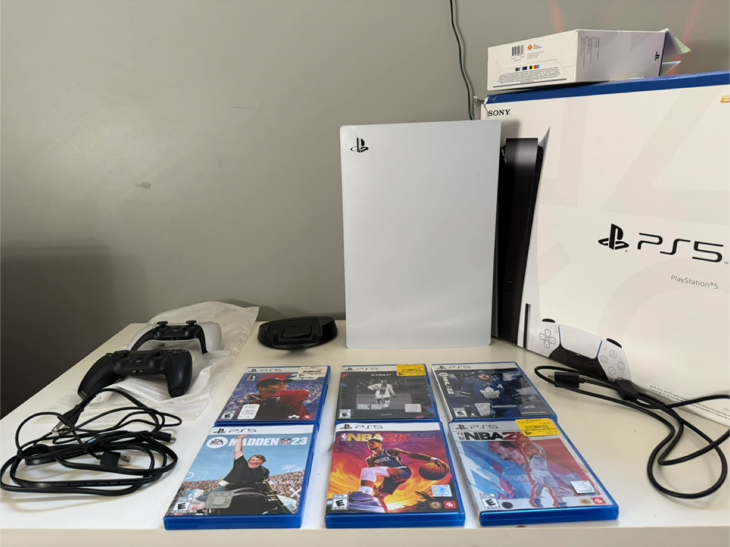 PlayStation 5 Console with Games and Accessories