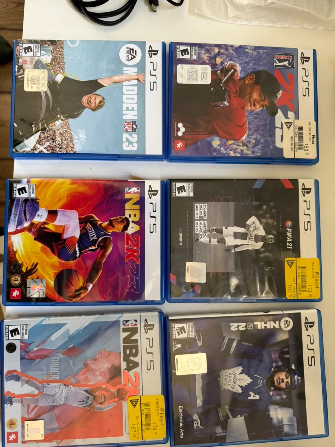 PlayStation 5 Console with Games and Accessories image indicator(6)