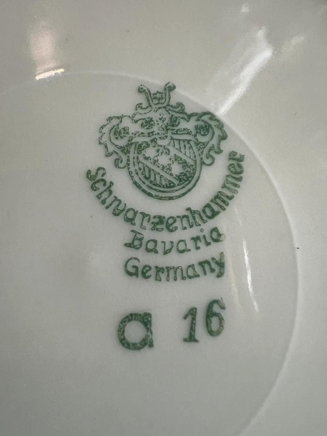 1950’s Schwarzenhammer Bavaria Plate image indicator(2)