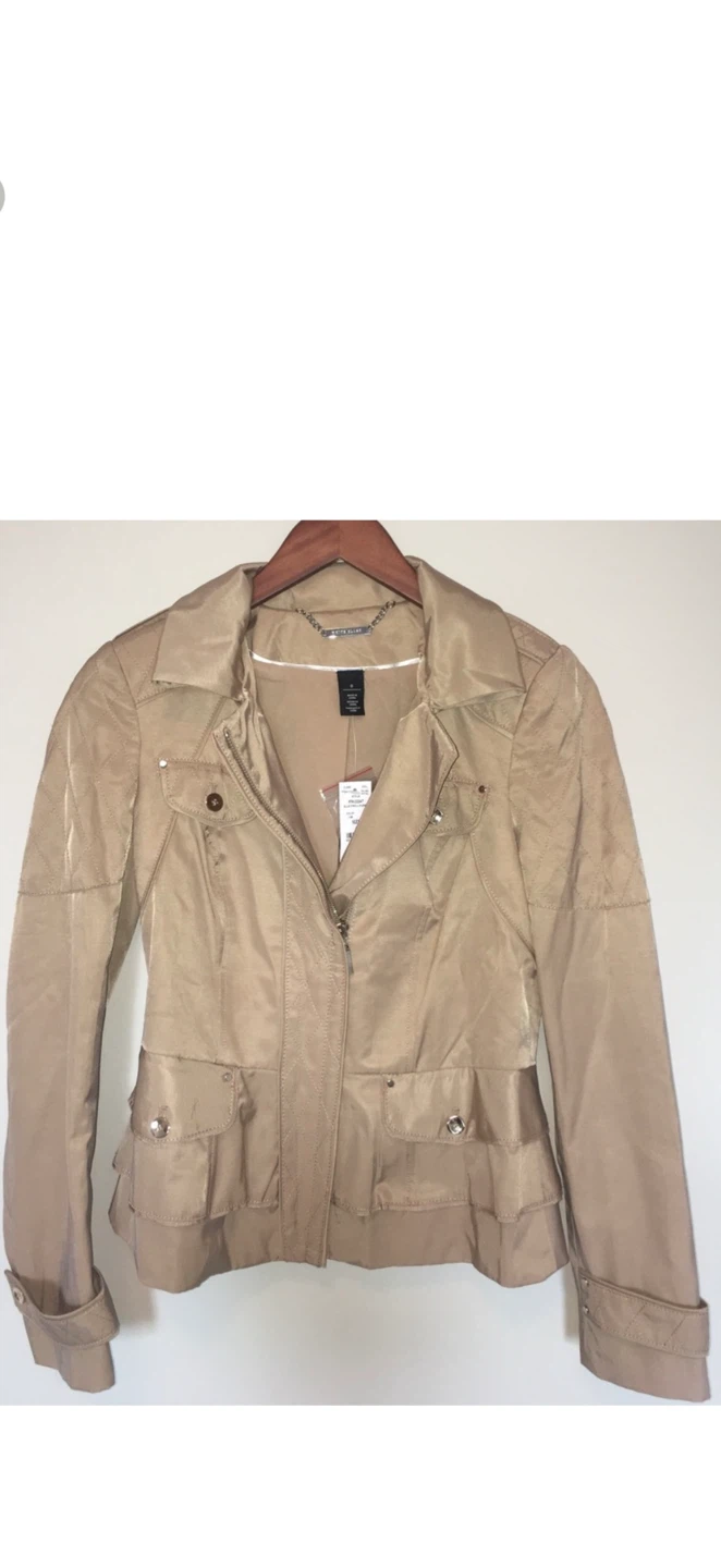 White House Black Market Tan Jacket - photo 3