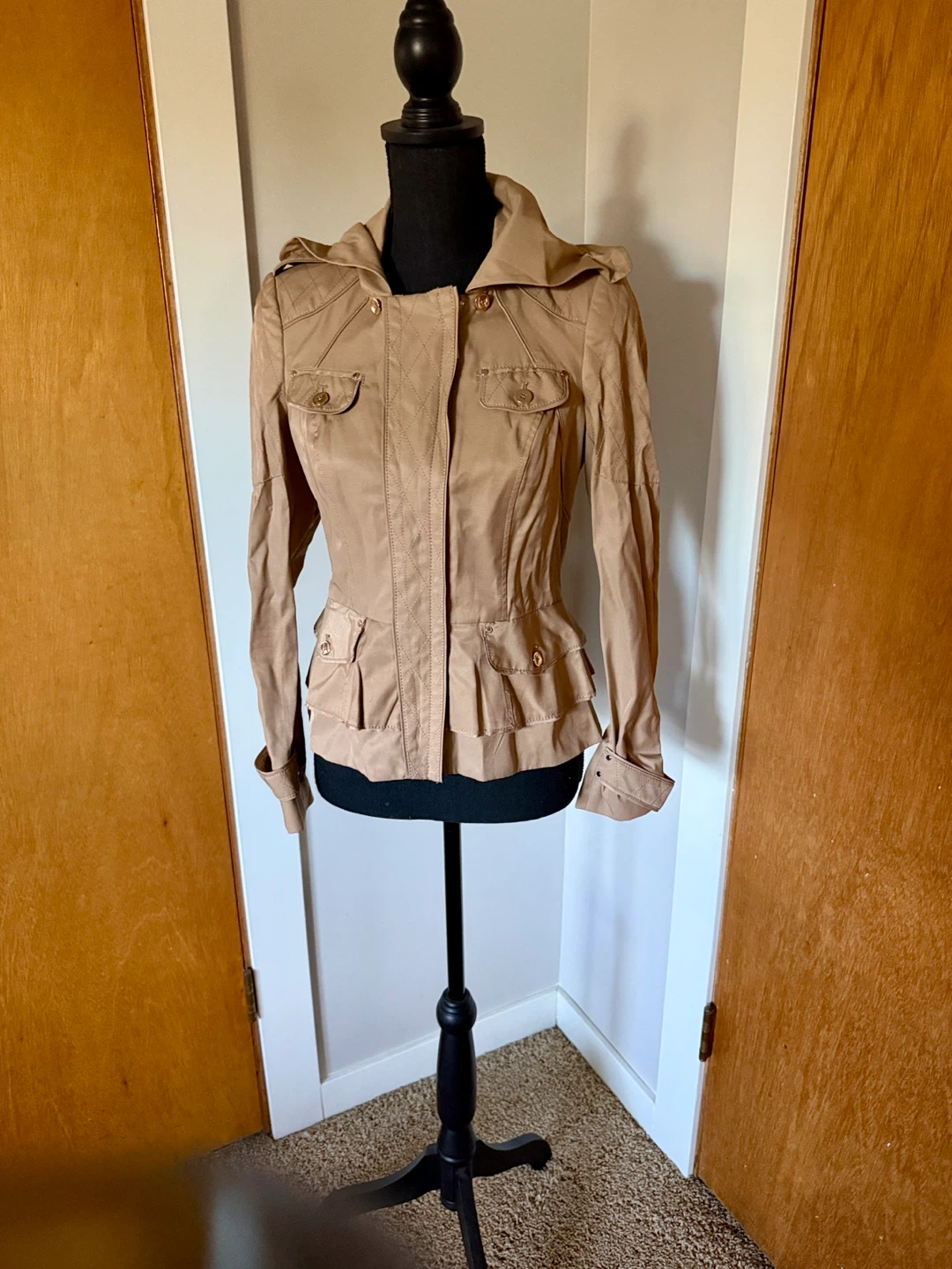 White House Black Market Tan Jacket