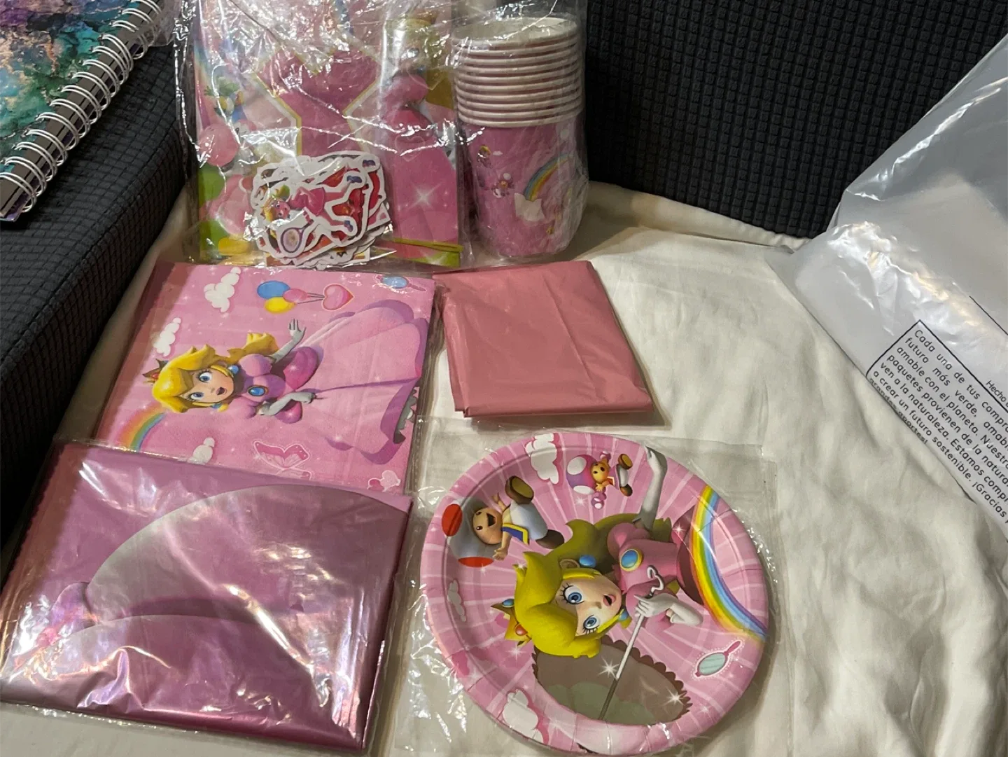 Princess Peach Birthday Party Supplies - New image indicator(6)