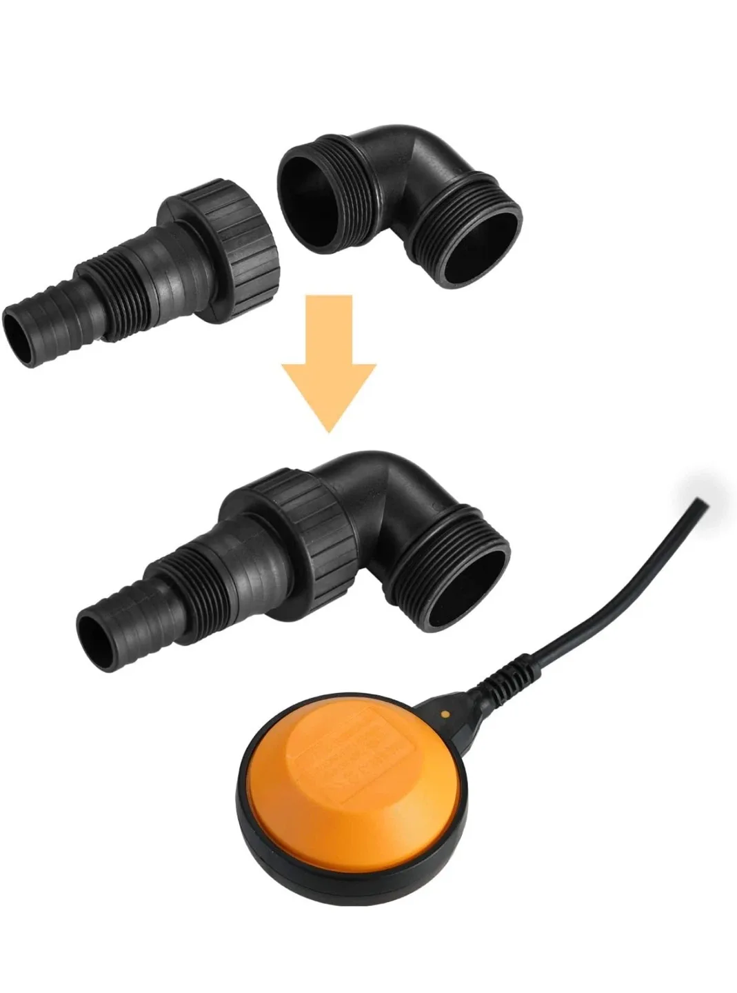 DEKO 1/2HP 400W Sump Pump - Like New! image indicator(6)