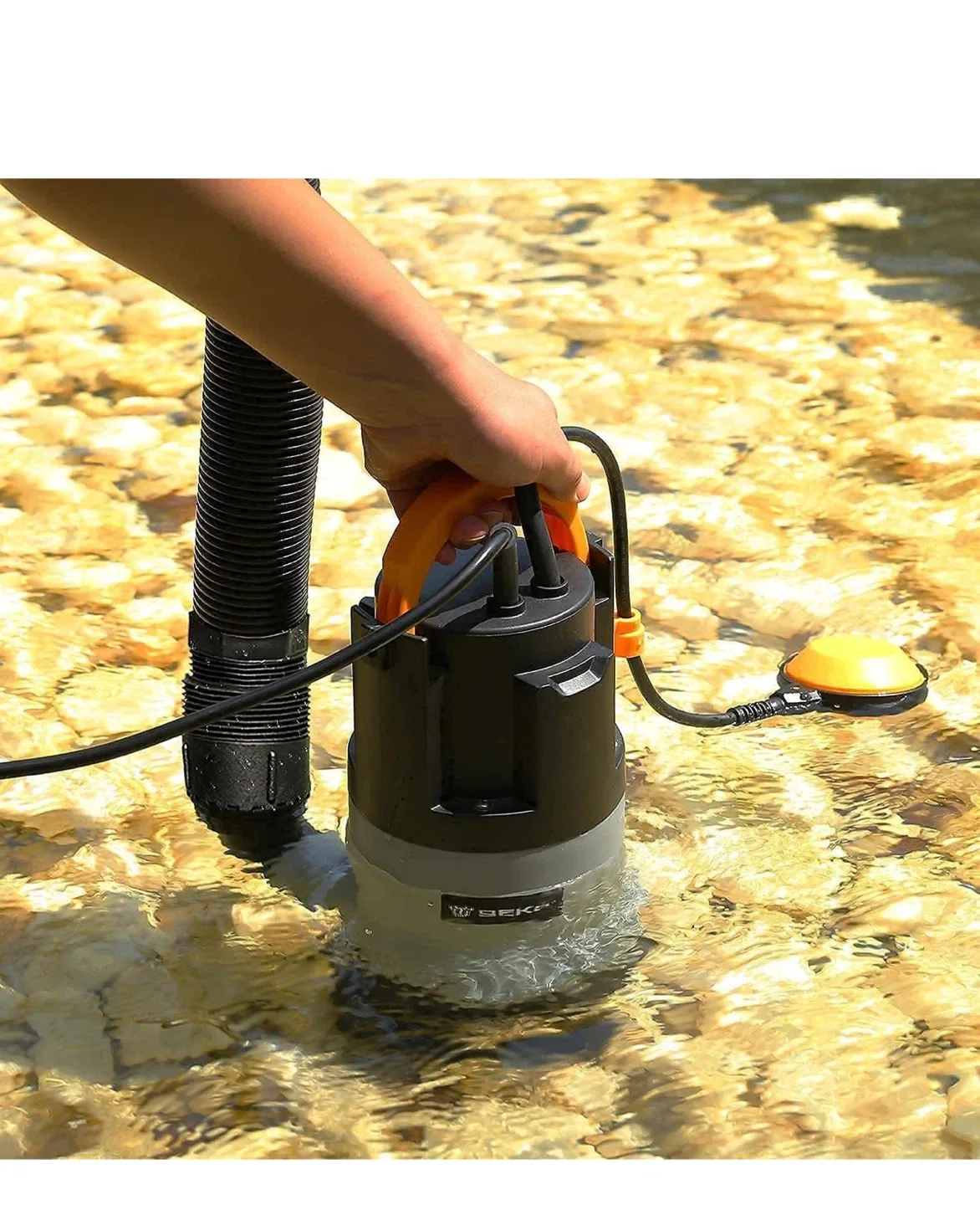 DEKO 1/2HP 400W Sump Pump - Like New! image indicator(2)