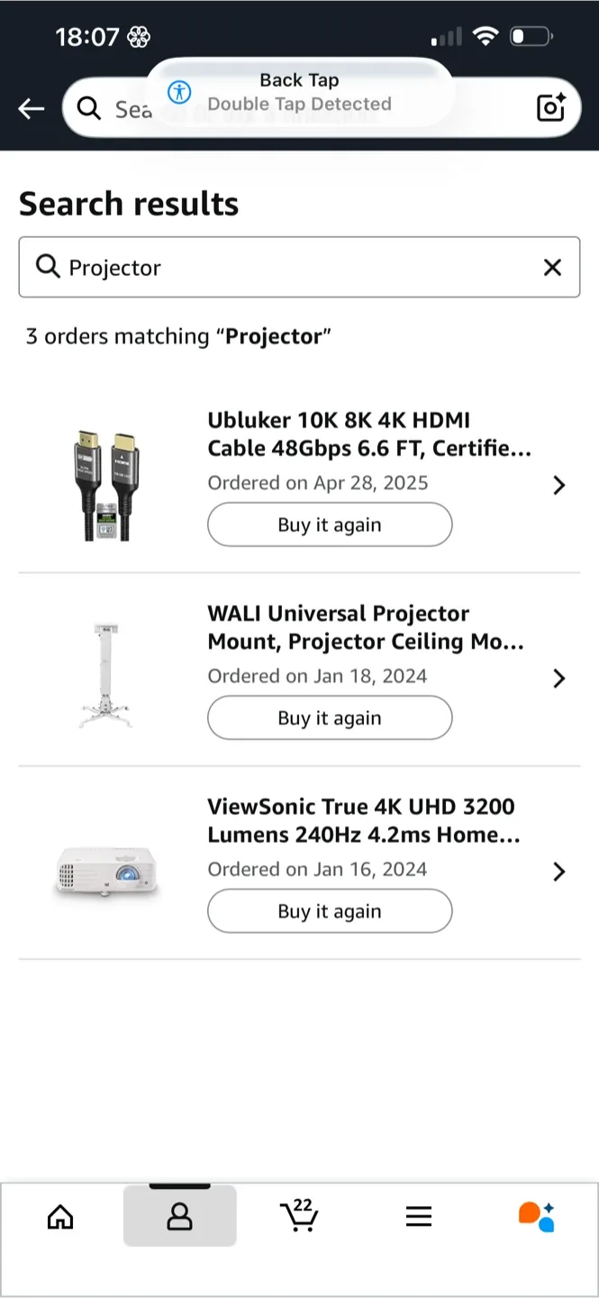 View Sonic projector with the Remote, a mount and a HDMI. image indicator(9)