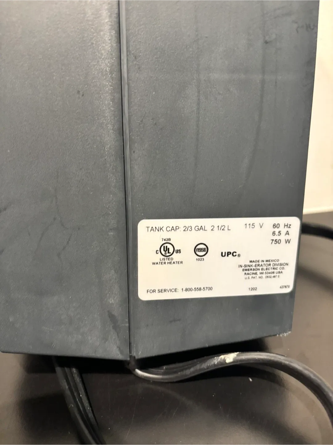 InSinkErator Instant Hot Water Dispenser SST image indicator(3)