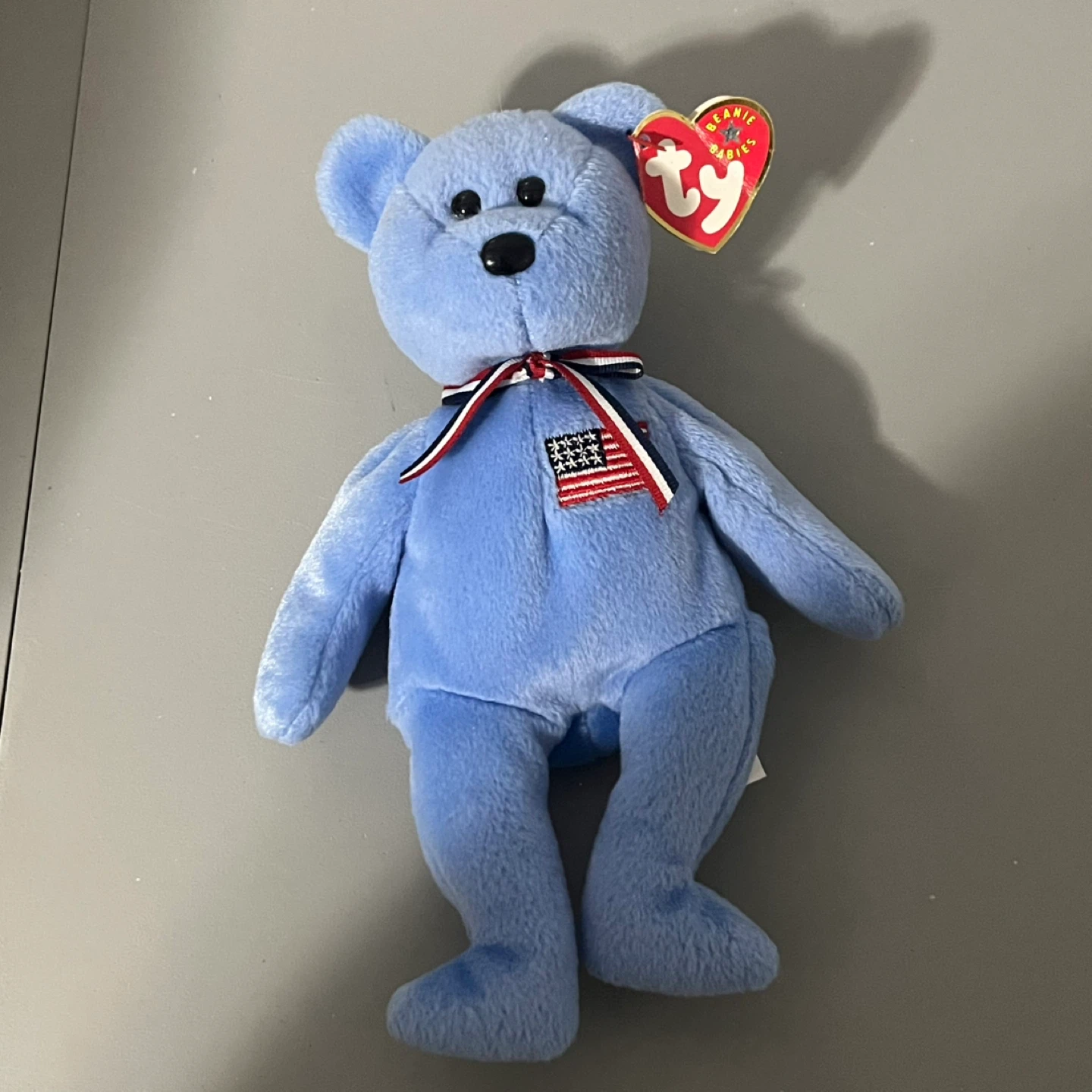 Ty Beanie Baby America Bear 2001 NWT - photo 2