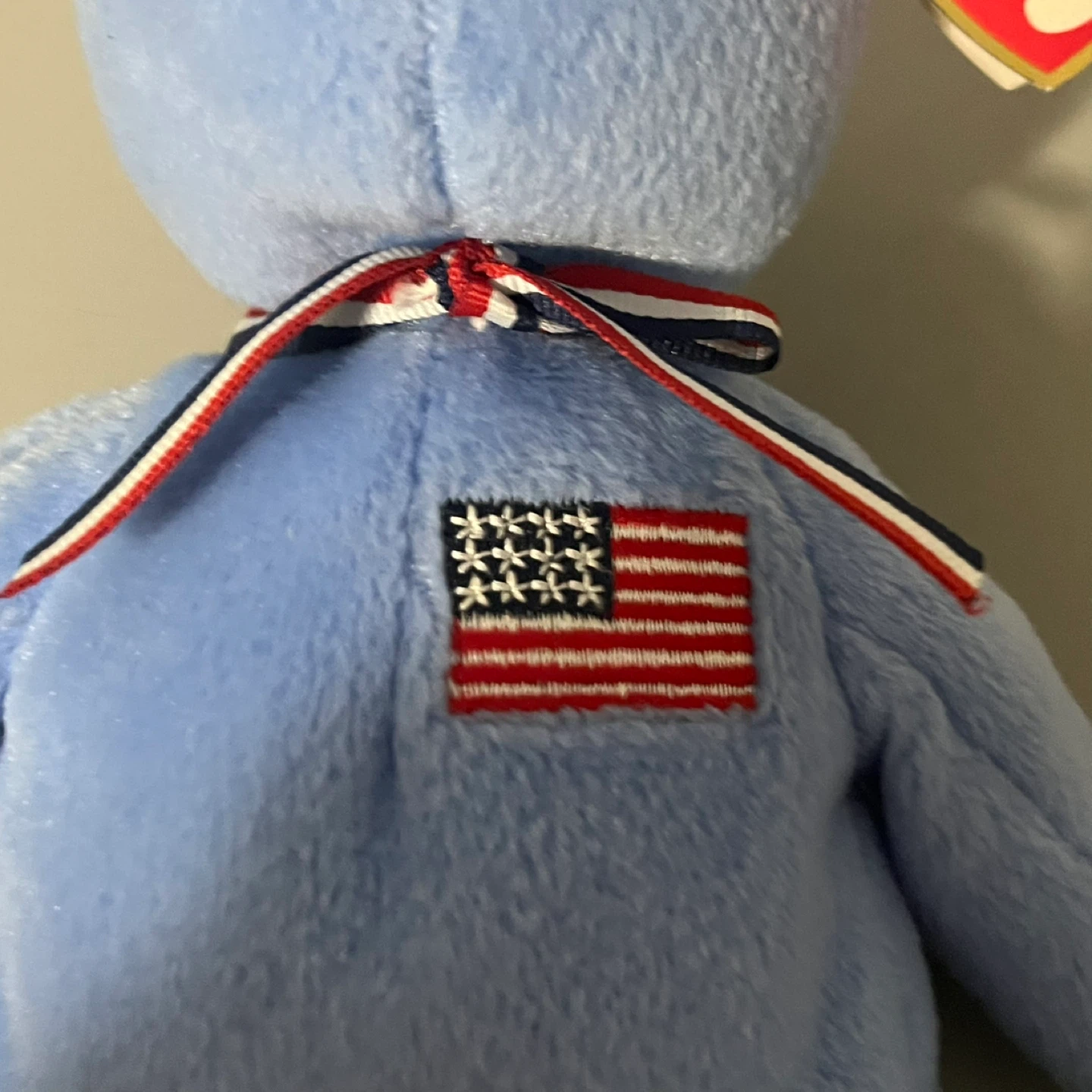 Ty Beanie Baby America Bear 2001 NWT - photo 4