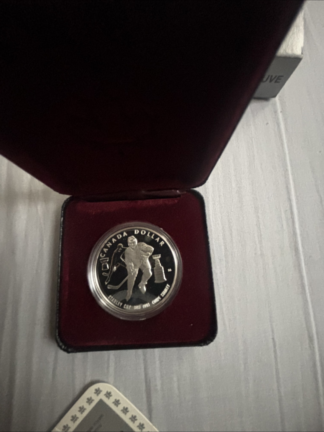 1993 Stanley Cup Silver Dollar Proof