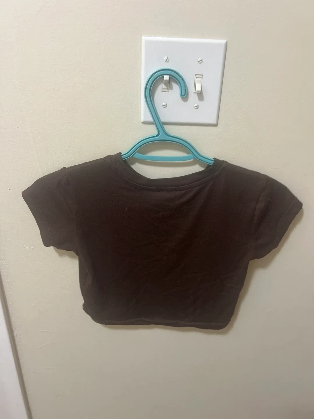 Brown Crop Top - Size Small image indicator(2)