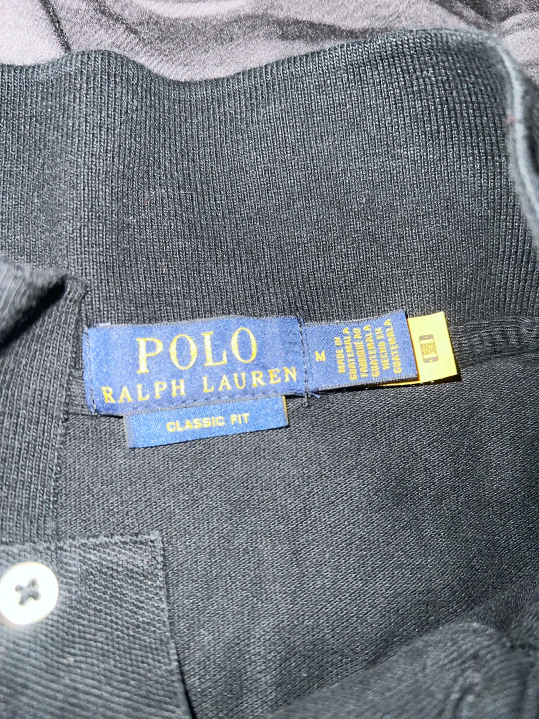 Ralph Lauren Polo Shirt - Classic Fit, Black, Size M - photo 3