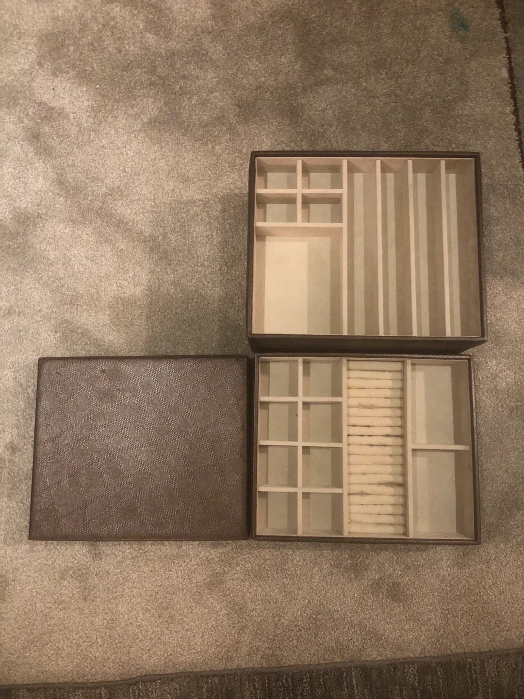 Brown Stackable Jewelry Box image indicator(2)