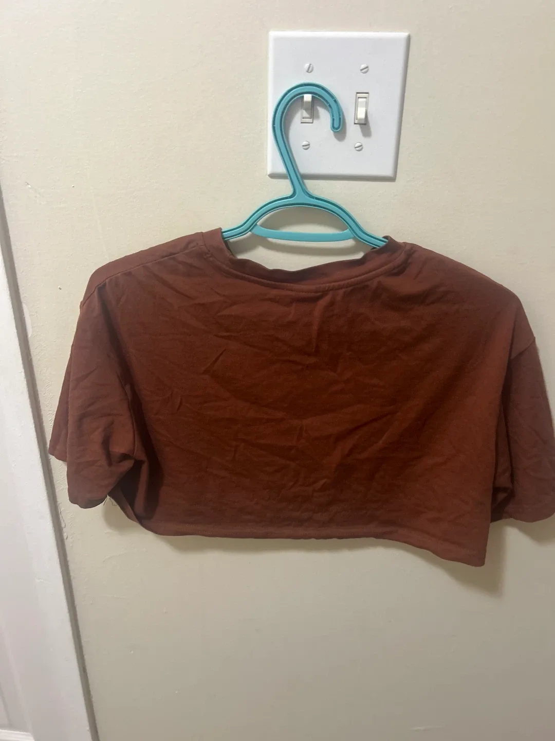 SHEIN Teen Brown Los Angeles Crop Top (Size 10-11Y) image indicator(2)