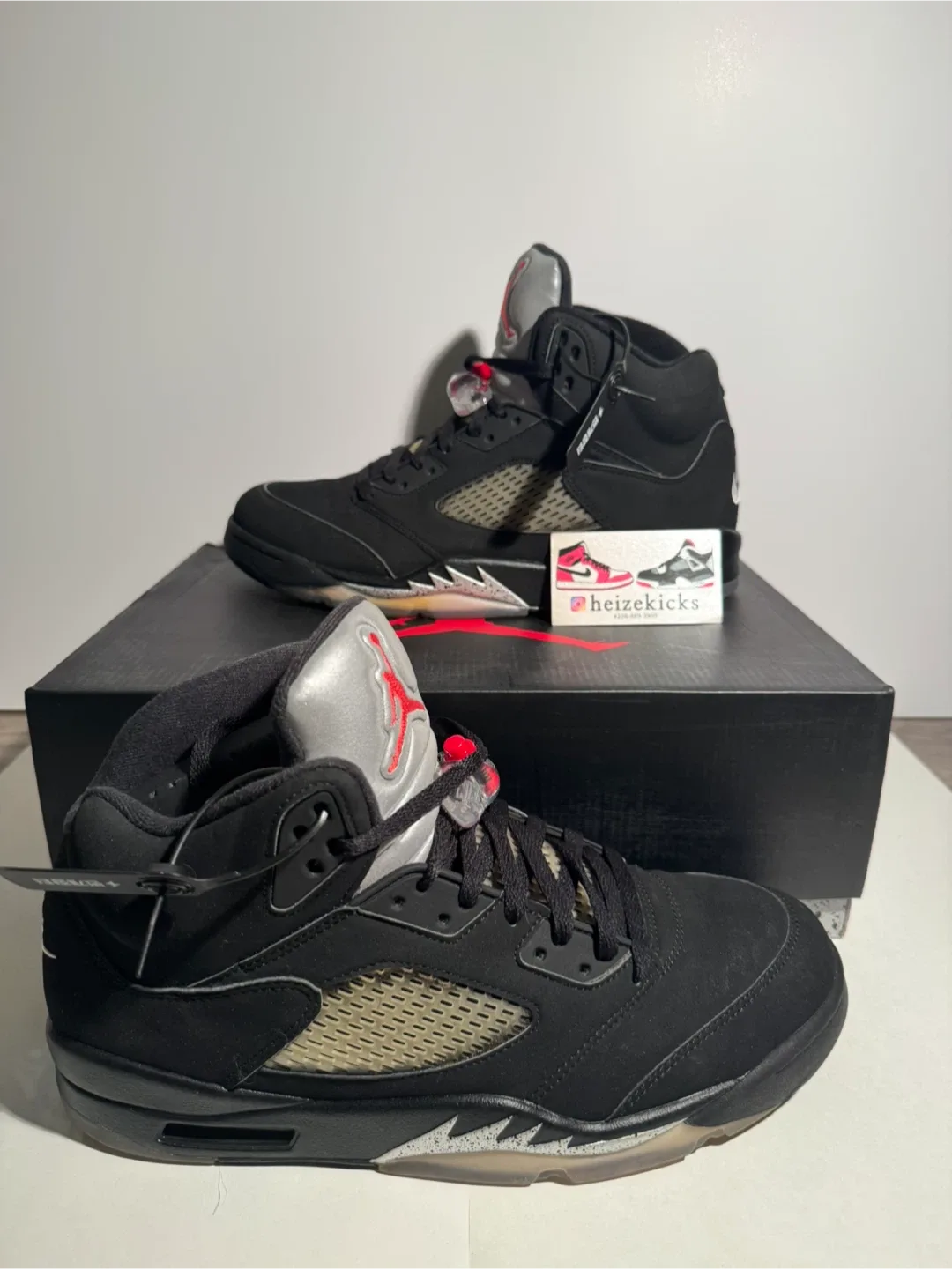 Jordan 5 Metallic Silver size 11.5