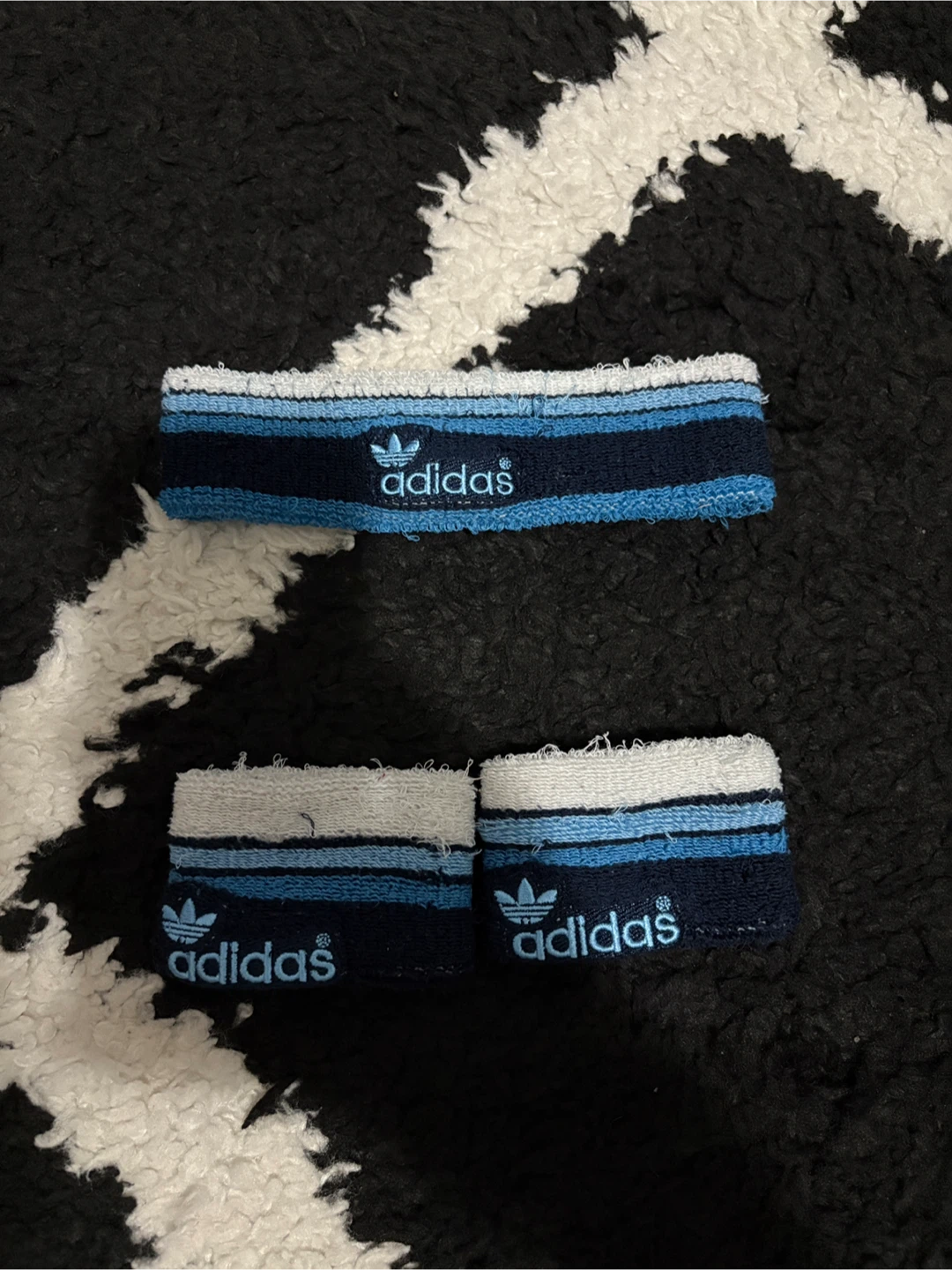 Adidas Headband and Wristbands Set