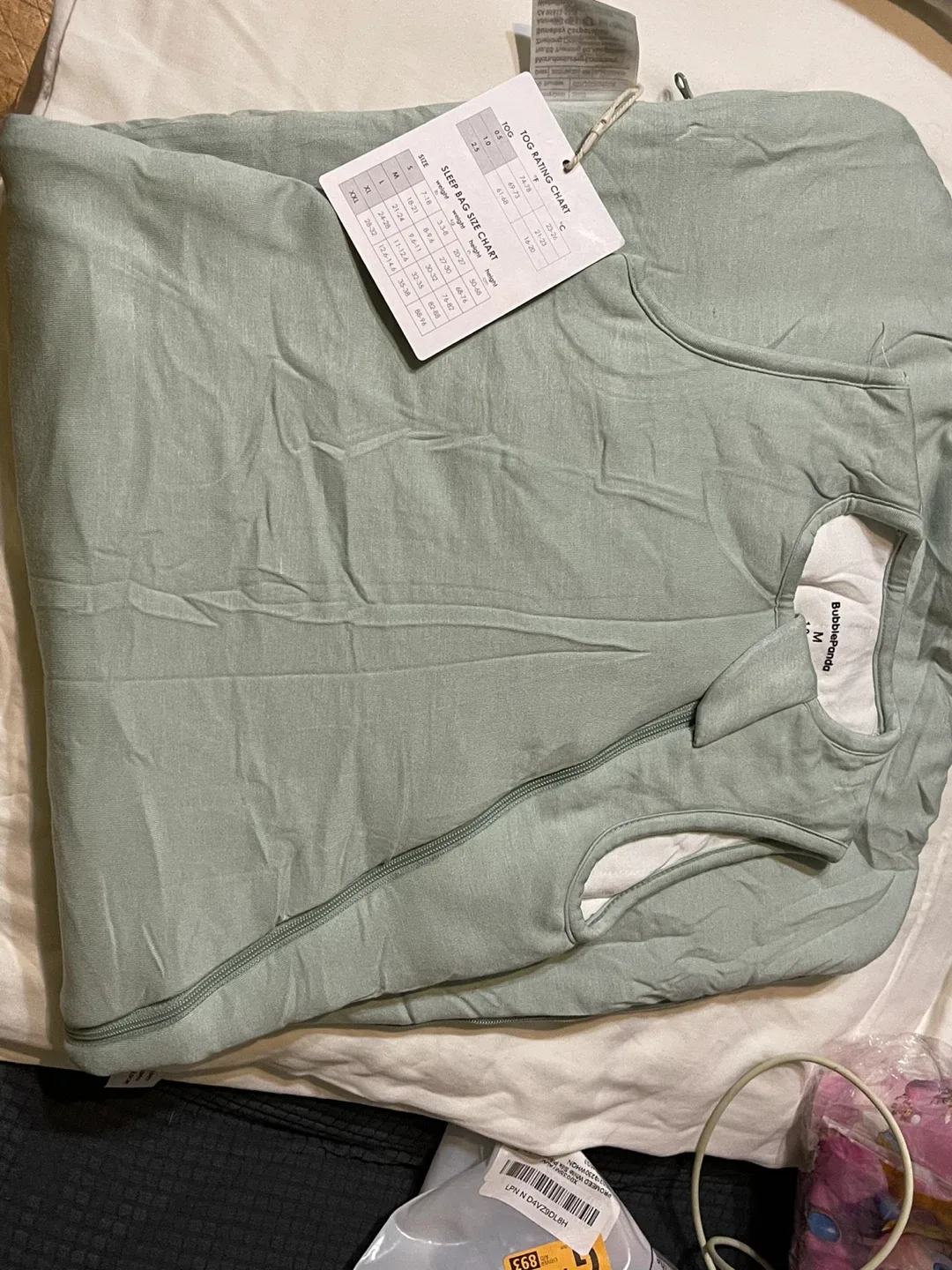 Bubbarepanda Baby Sleep Bag - Size M thumbnail