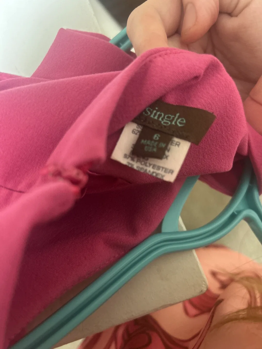 Single Dress - Size 6 - Pink image indicator(3)