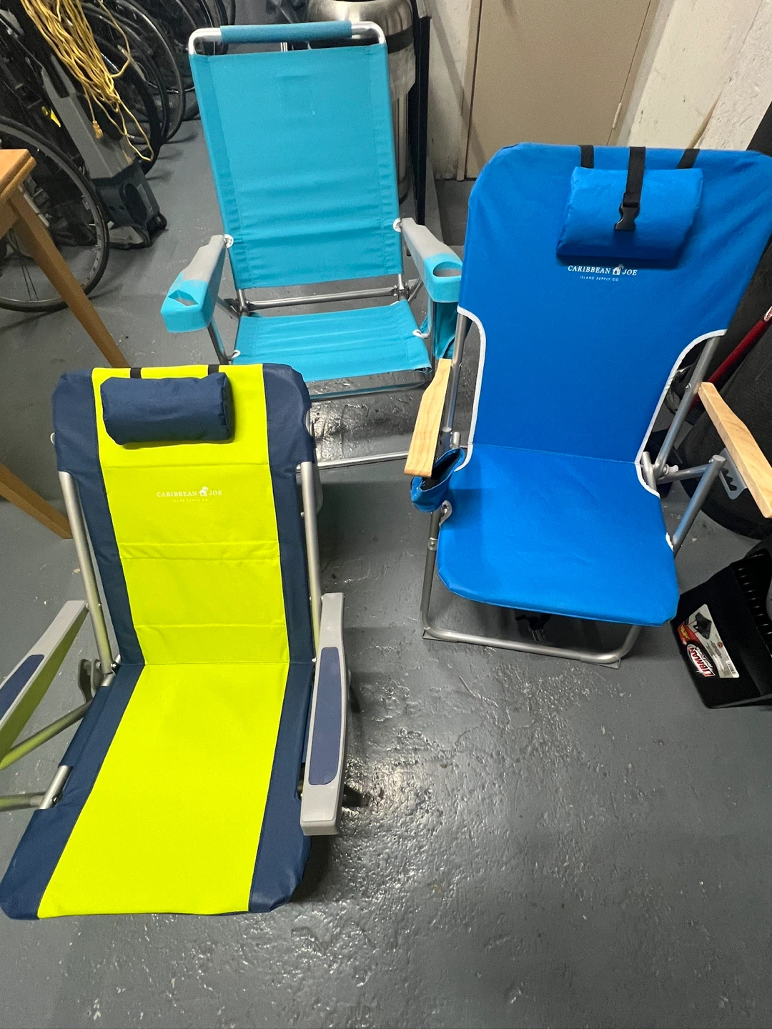 Caribbean Joe Beach Chairs - Set of 3!