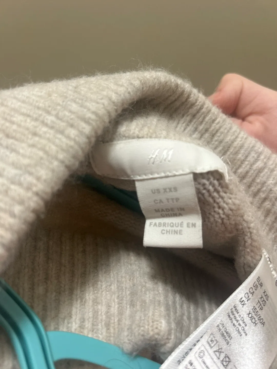 H&M Beige skirt - Size XXS image indicator(2)