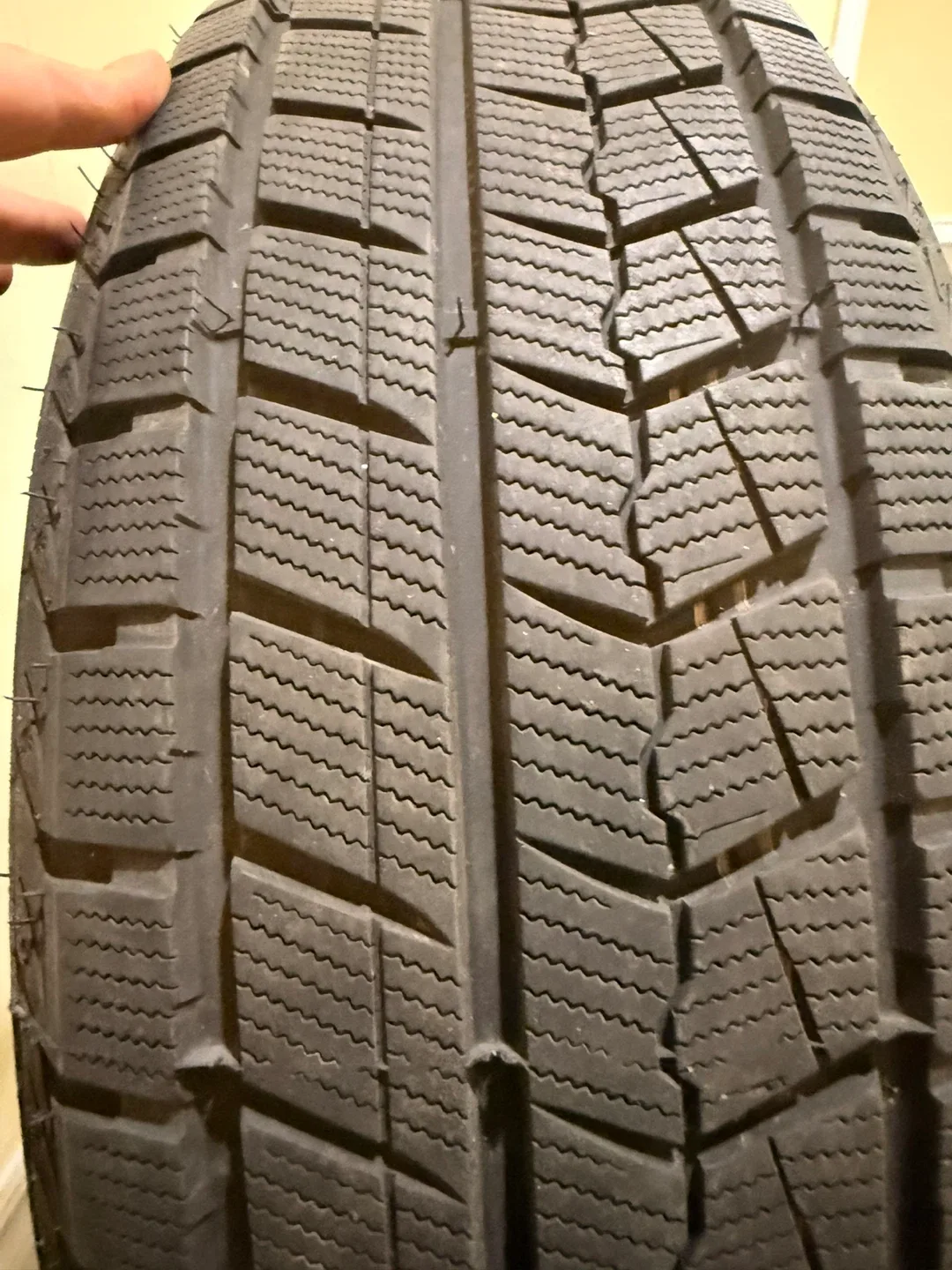 2 Ice Pioneer 868 tires, size 215/55R17. image indicator(7)