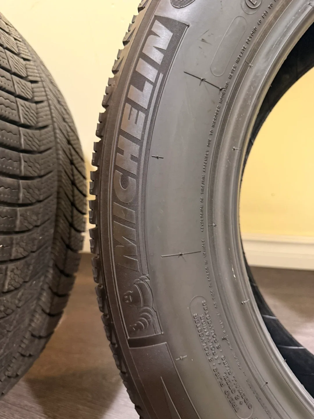 2 Ice Pioneer 868 tires, size 215/55R17. image indicator(8)