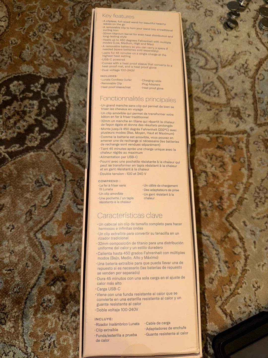 Lunata The Cordless Curler - NEW - photo 3