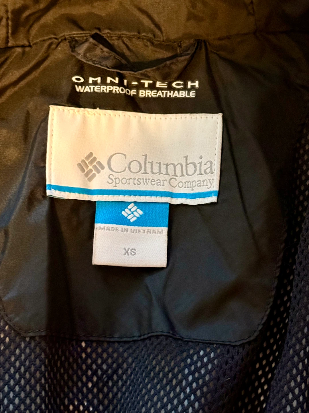 Columbia Omni-Tech Rain Jacket - Size XS - photo 3