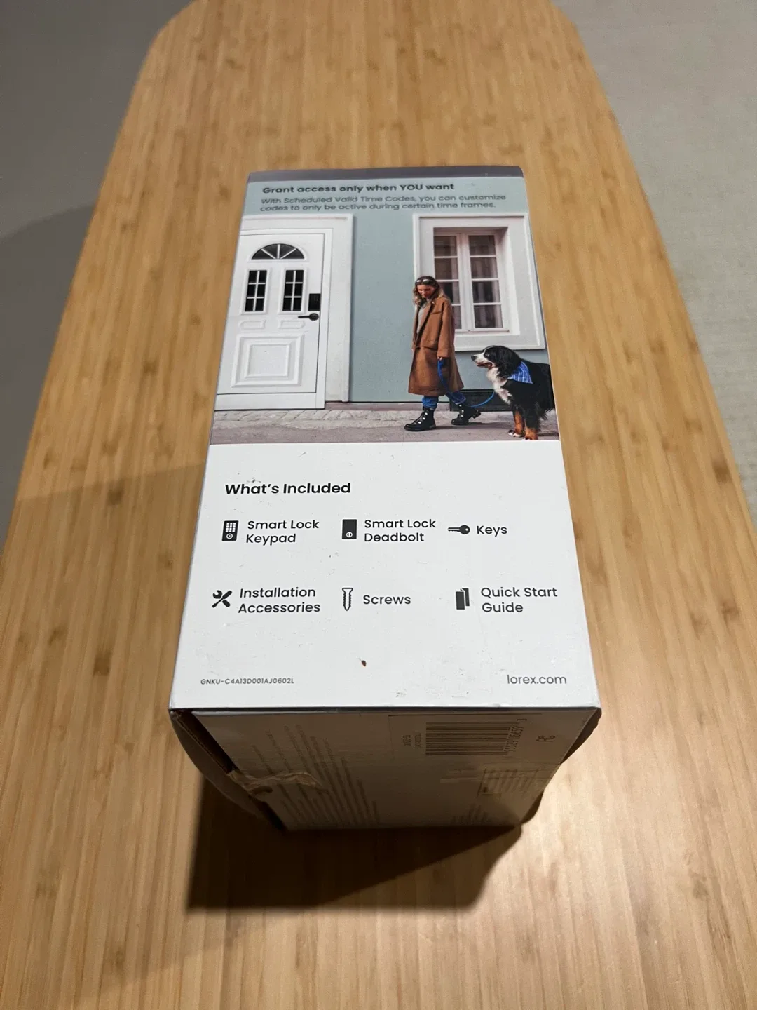 Lorex Bluetooth Deadbolt Smart Lock with Touchpad - New image indicator(4)