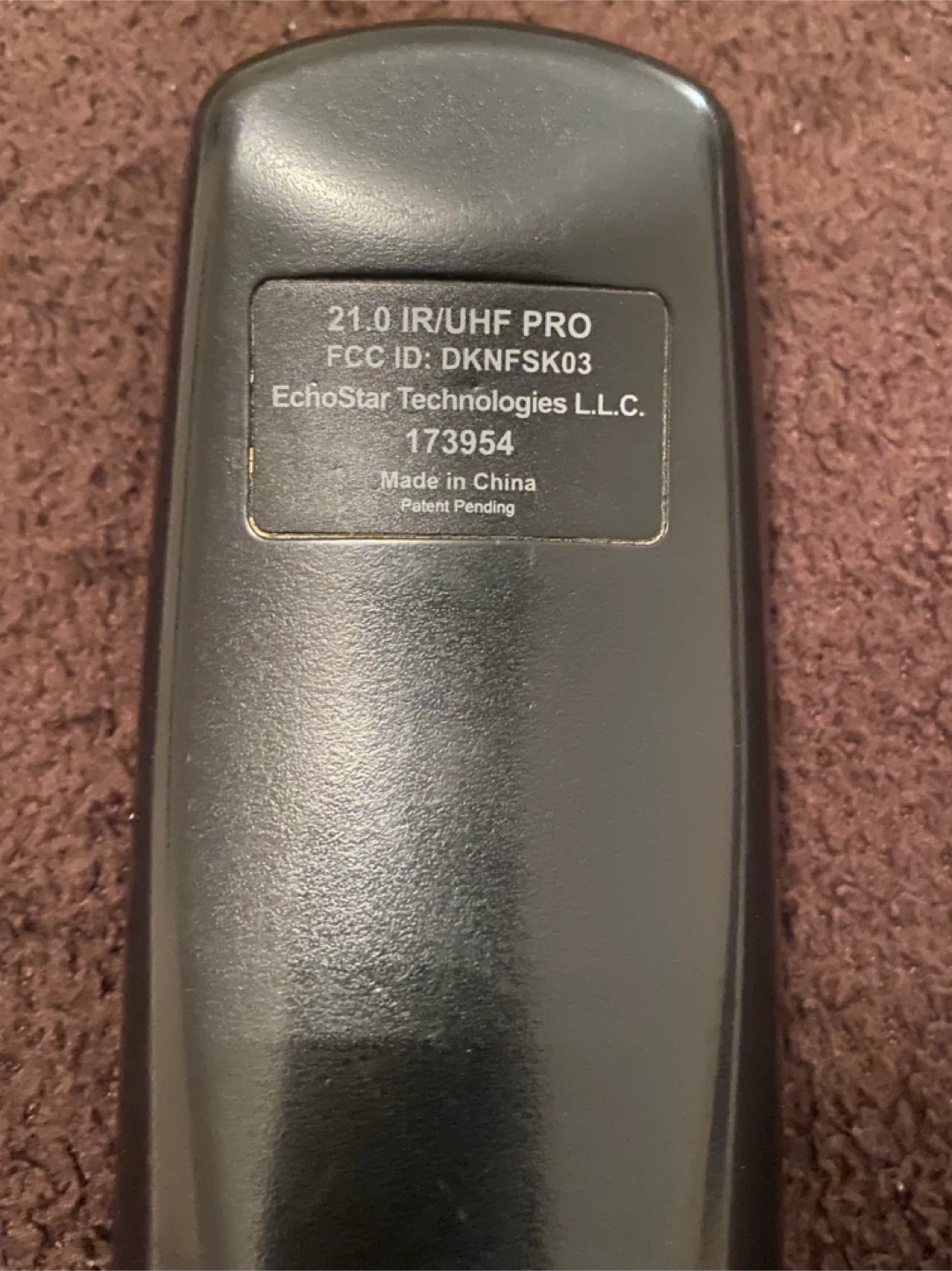 Dish Network 21.0 IR/UHF Pro Remote - photo 2