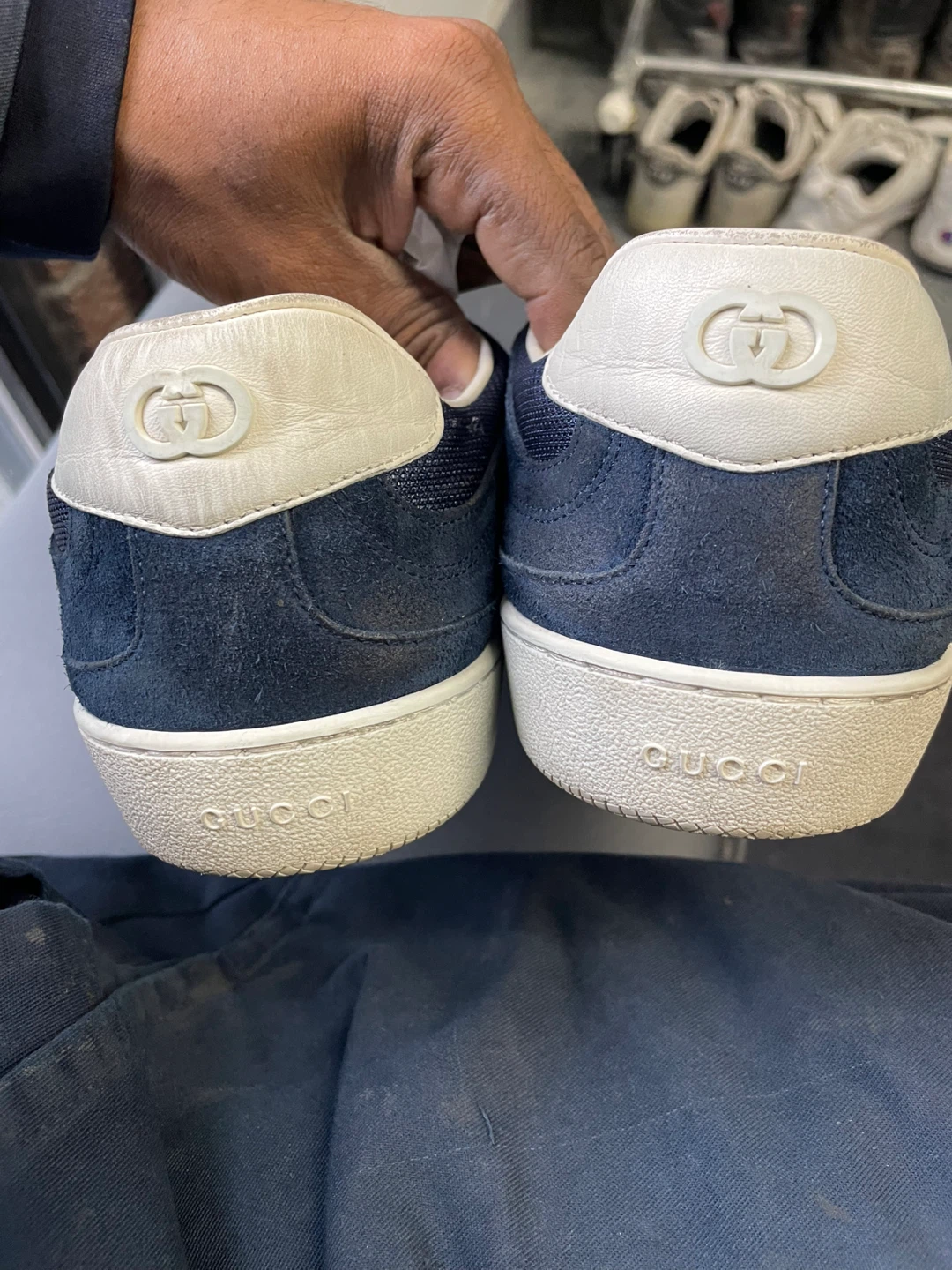 Gucci Blue Sneakers - photo 3