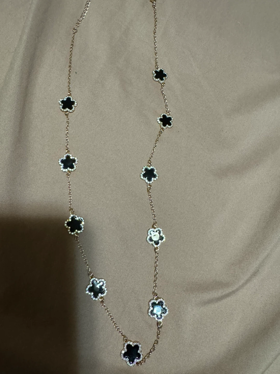 Gold plated Van Cleef & Arpels Alhambra Necklace - photo 2