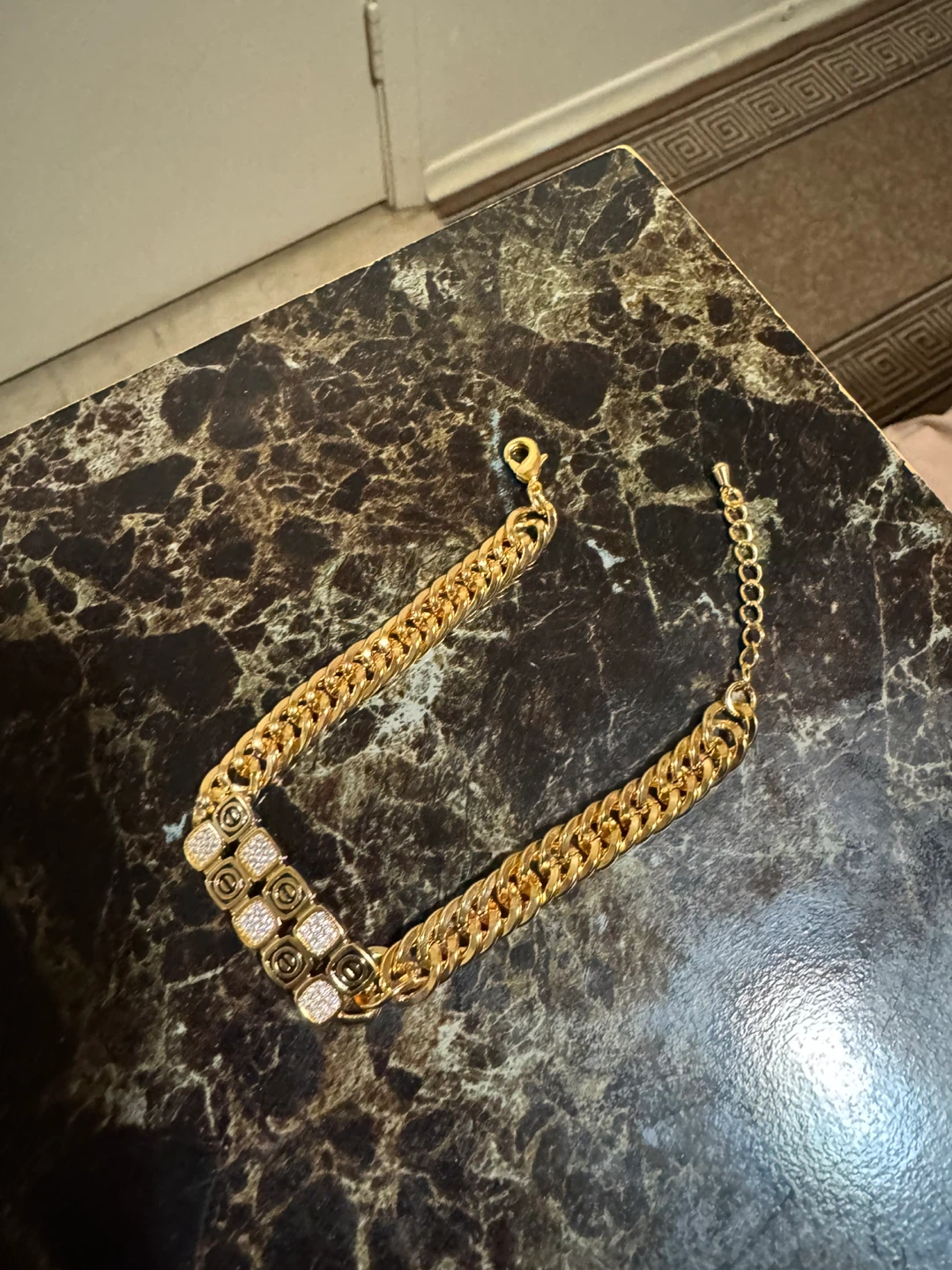 Gold-plated Tone Chain Bracelet - photo 3